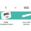 Petzl Core oppladbar batteri