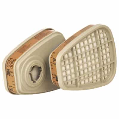 3M Gas- og kombinasjonsfilter 6055, A2 2pk