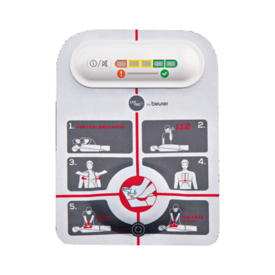LifePad® gjenopplivningshjelp fra Beurer