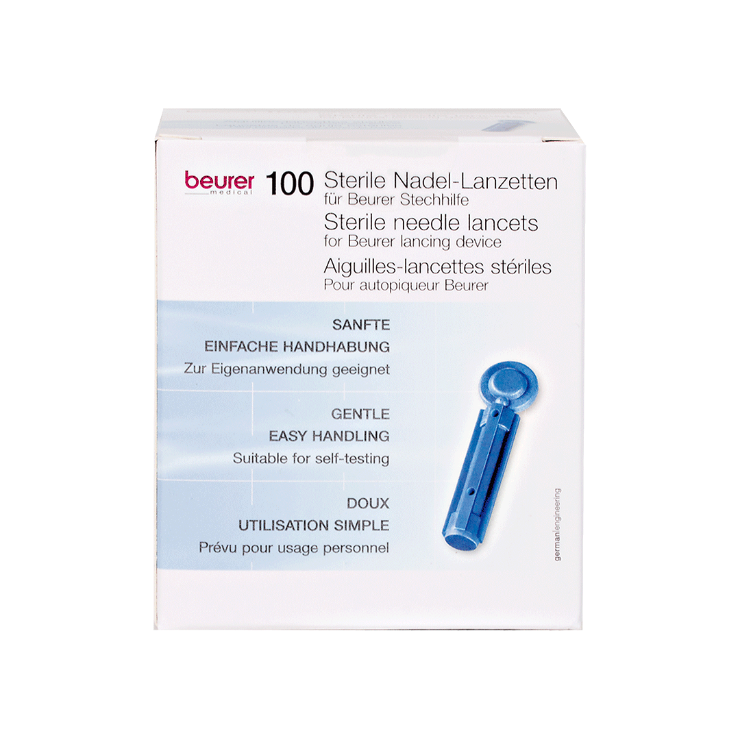 Beurer, lansetter 100 stk