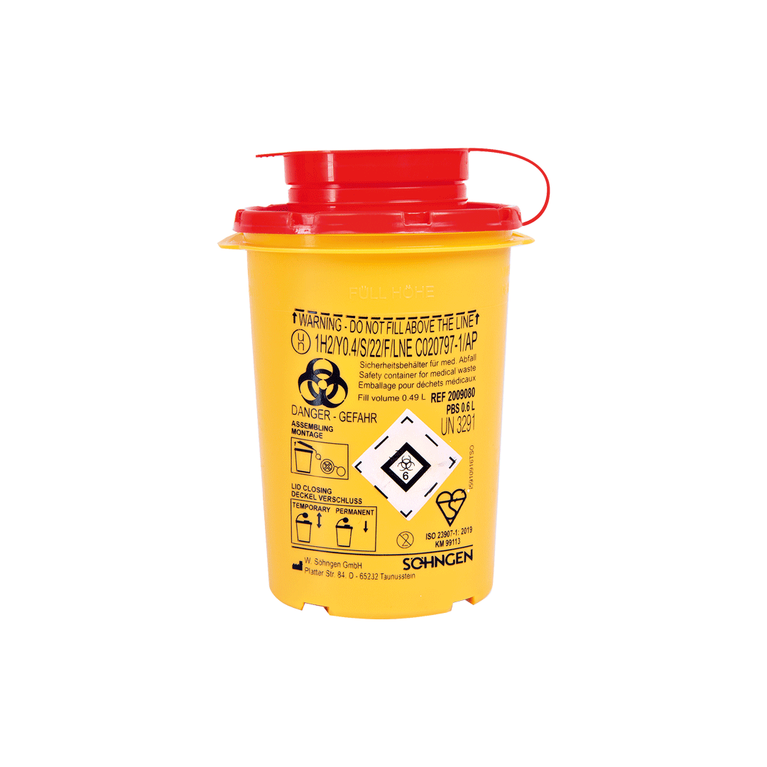 Kanylebøtte 0,6 L