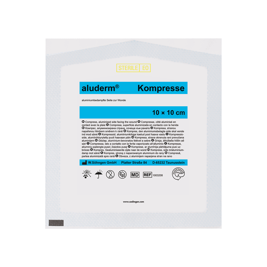 aluderm® Kompress 5pk 20 x 20 cm