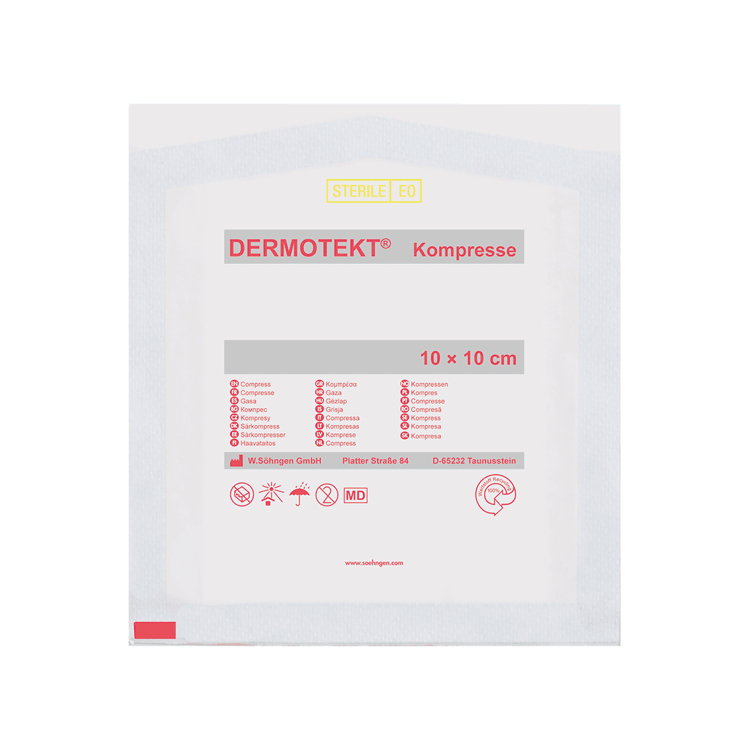 DERMOTEKT® kompress 10 x 10 cm 50 pk