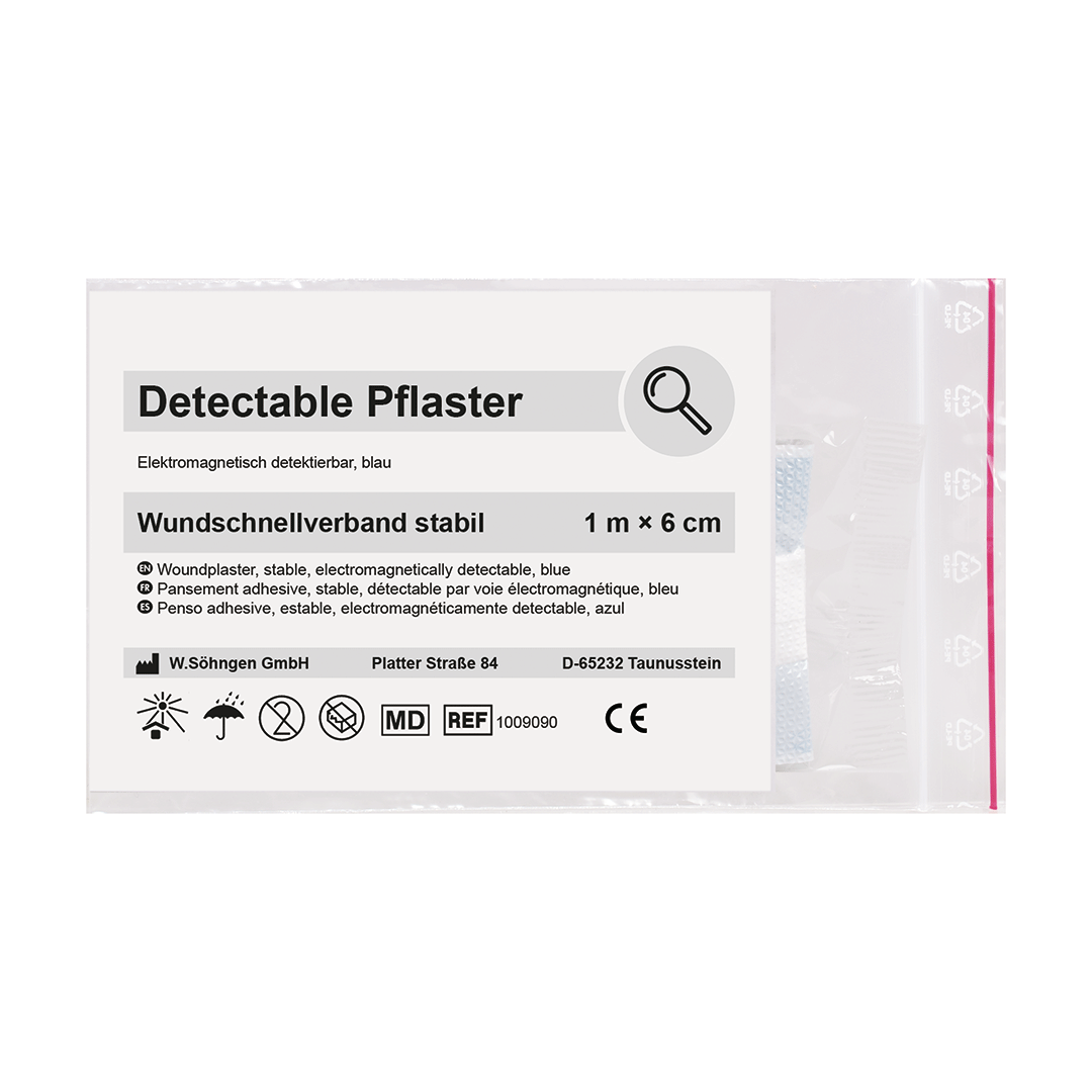 Matgodkjent plaster 1mx6cm