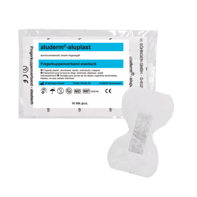 aluderm®-aluplast fingertupp plaster 10 pk