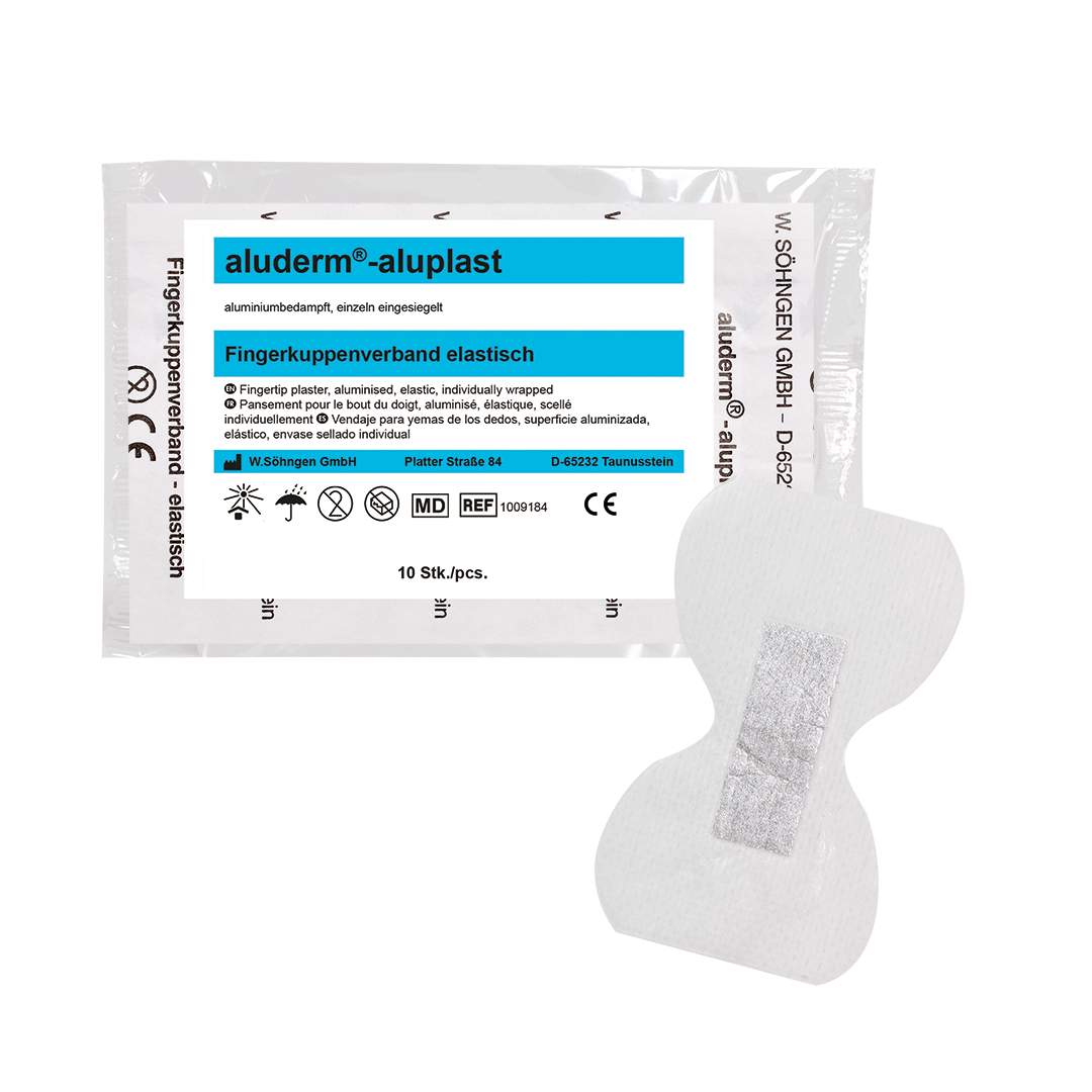 aluderm®-aluplast fingertupp plaster 10 pk