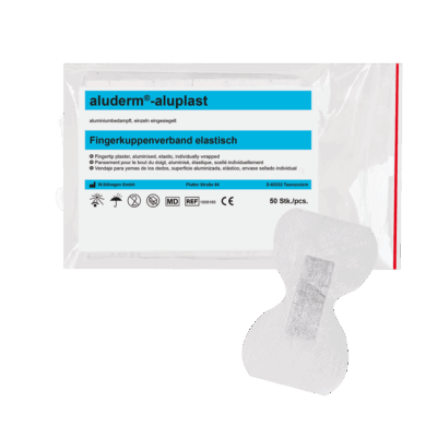 aluderm®-aluplast fingertupp plaster 50 pk