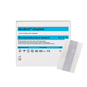 Aluderm®-aluplast plaster 1 m x 4 cm, elastisk