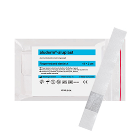 aluderm®-aluplast fingerbandasje 18x2 cm 10 pk