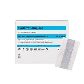 Aluderm®-aluplast plaster 1 m x 6 cm, elastisk