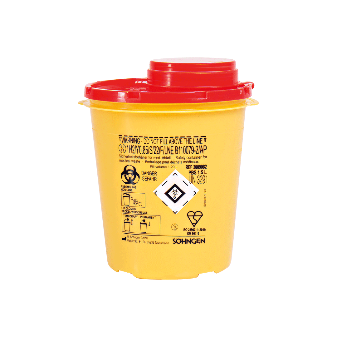 Kanylebøtte 1,5 L