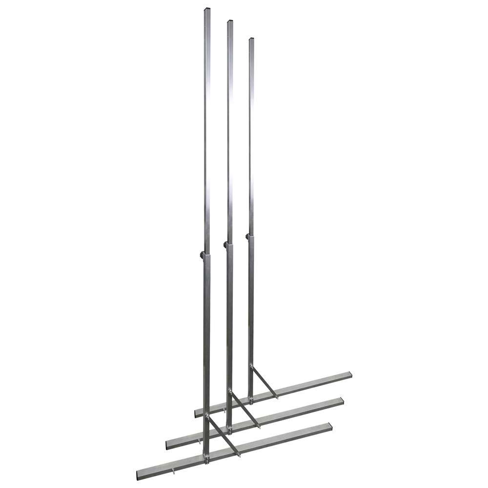 Stativsett for personvernskjerm, 150 x 20 cm