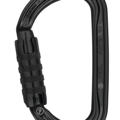 Petzl Am'D karabin - Triact-lås, Svart