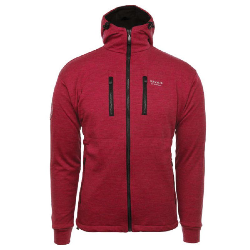 Brynje antarctic jacket with hood - XXL, Rød