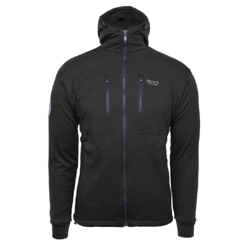 Brynje antarctic jacket with hood - XXXXL, Svart
