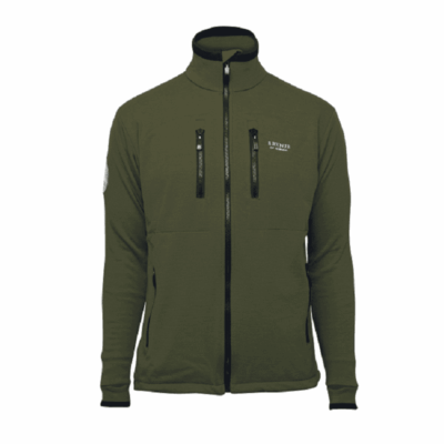 Brynje Antarctic Jacket with windcover front - XL, Grønn