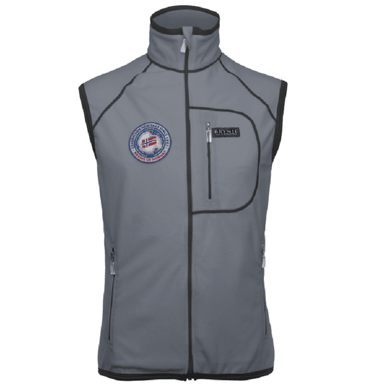 Brynje Polar Fleece Vest (utgått model) - XXL, Grå