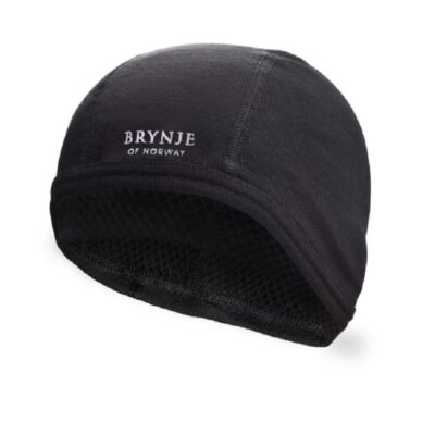 Brynje super thermo helmet hat w/net lining - Svart, S