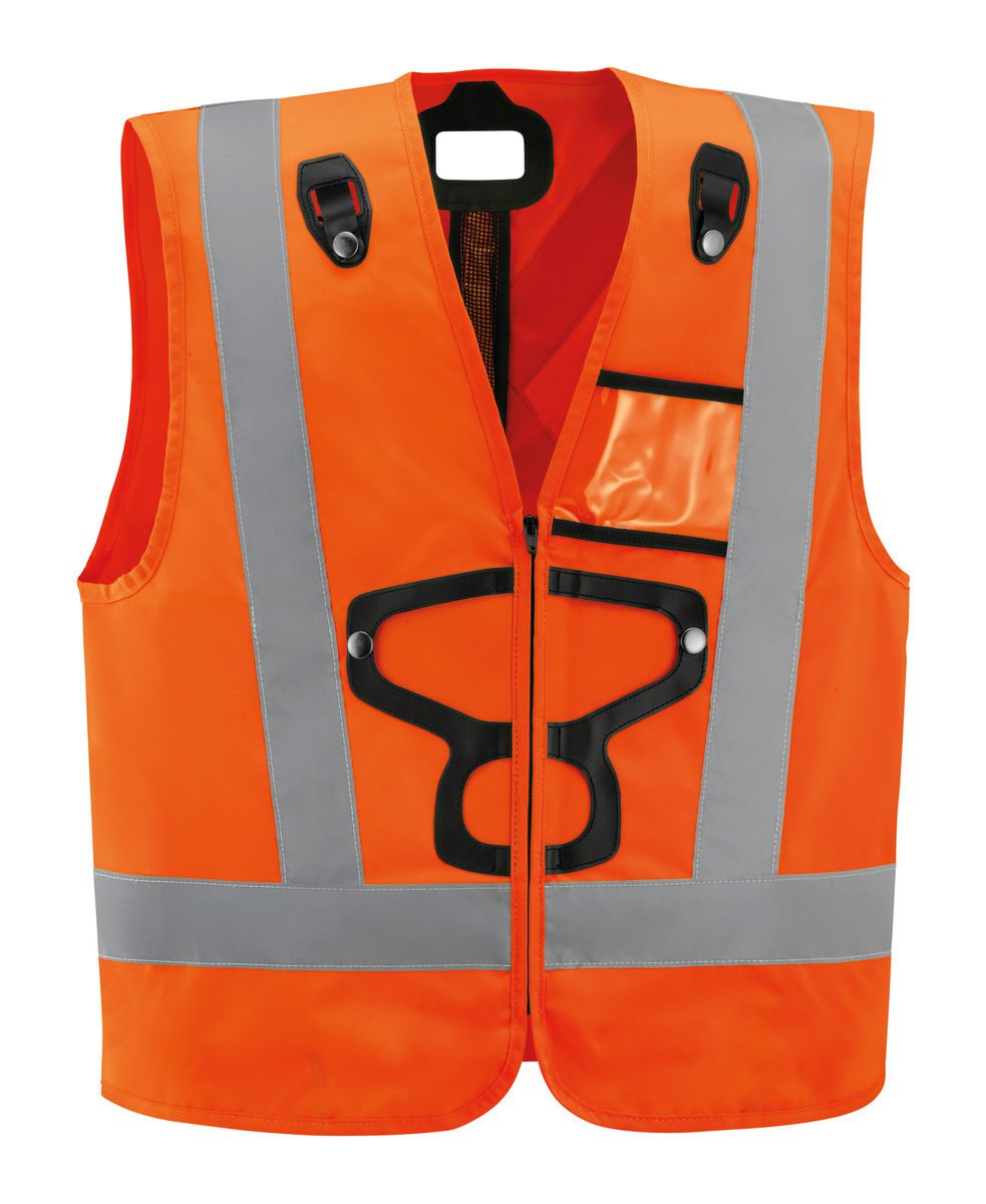Petzl hi-viz vest for Newton fallsikringsseler - Orange