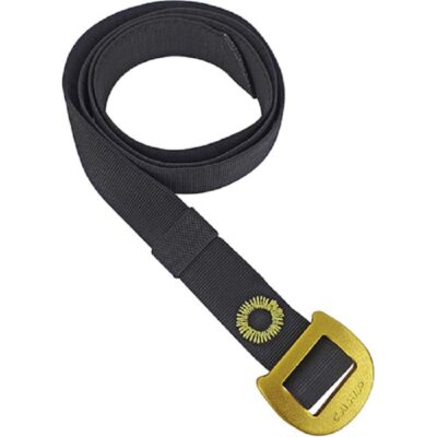 Camp Webbing Belt - Svart/Gul