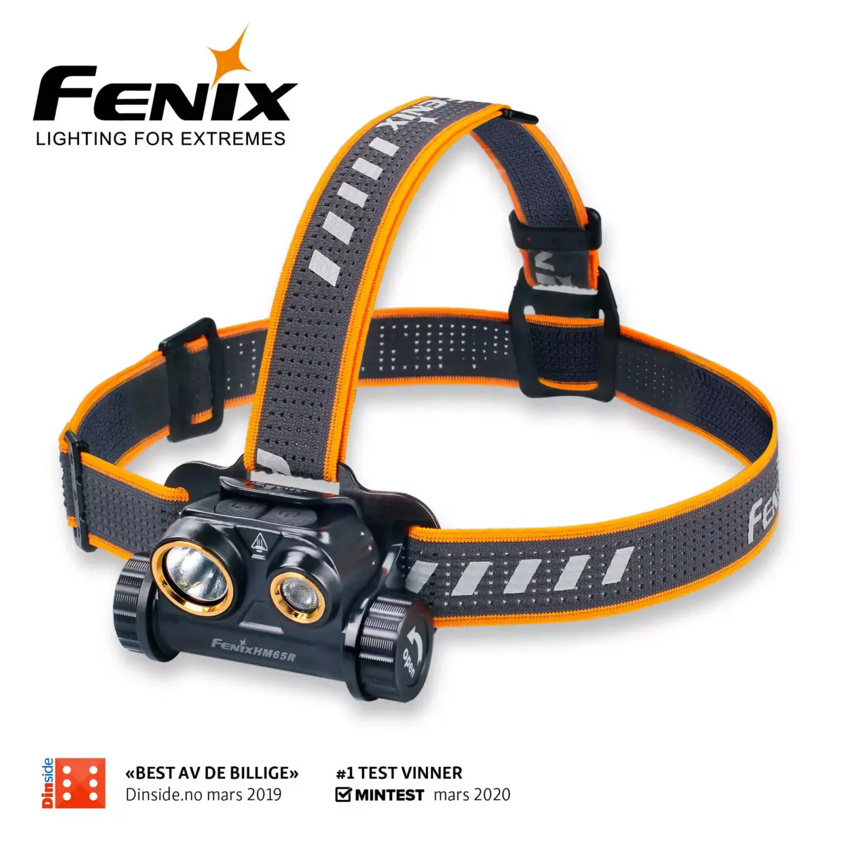 FENIX HM65R HODELYKT 1400 LM