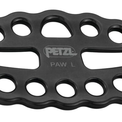 Petzl Paw riggeplate svart - L