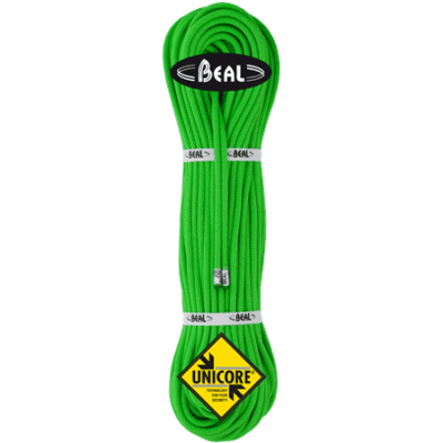Beal Gully Unicore 7.3 mm tau - 50 m, Grønn