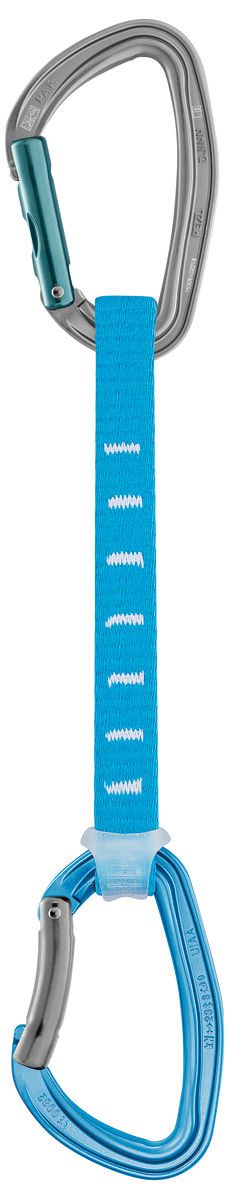 Petzl Djinn Axess expressslynge - 17cm Blå