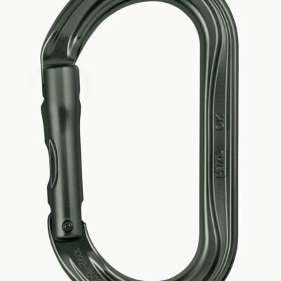 Petzl OK svart karabin - Uten lås