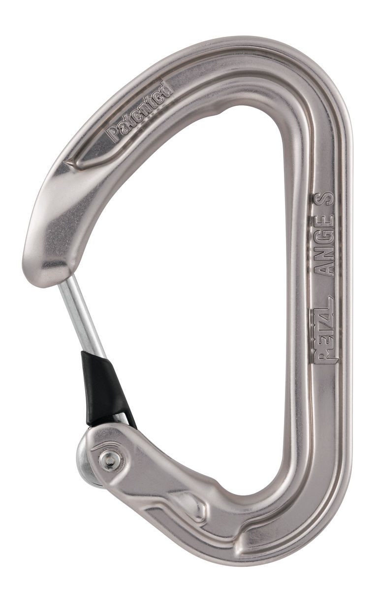 Petzl Ange S karabin - Lys grå