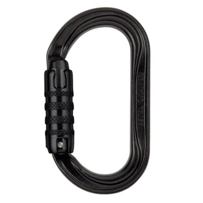 Petzl Oxan svart karabin - TRIACT-LOCK