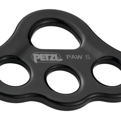 Petzl Paw riggeplate svart - S