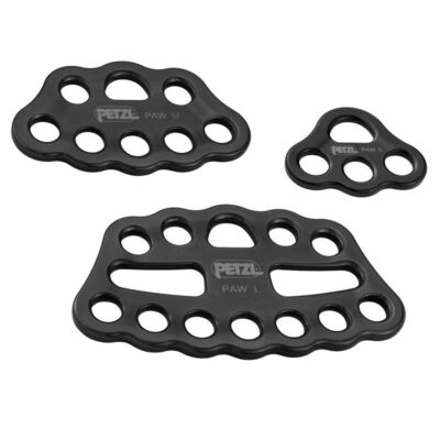 Petzl Paw riggeplate svart