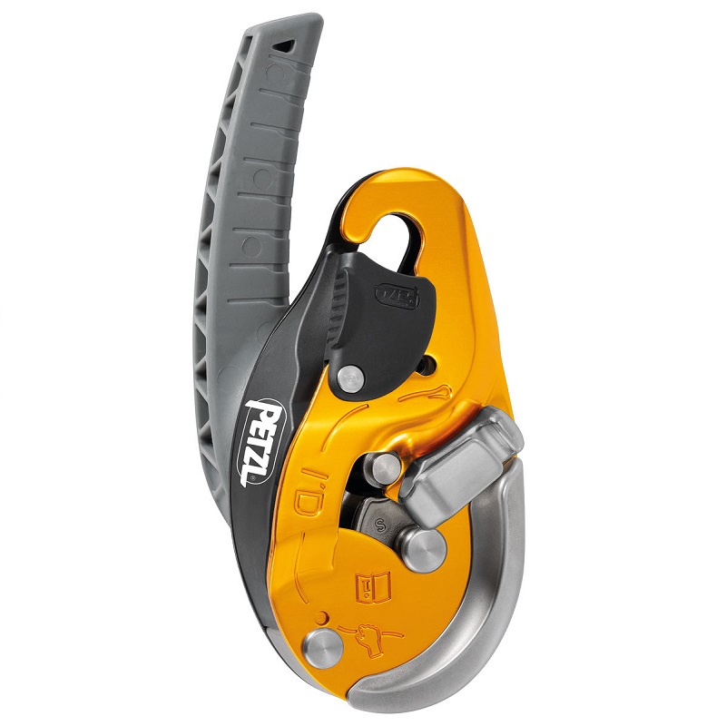 Petzl I'D Evac taubrems - Gul