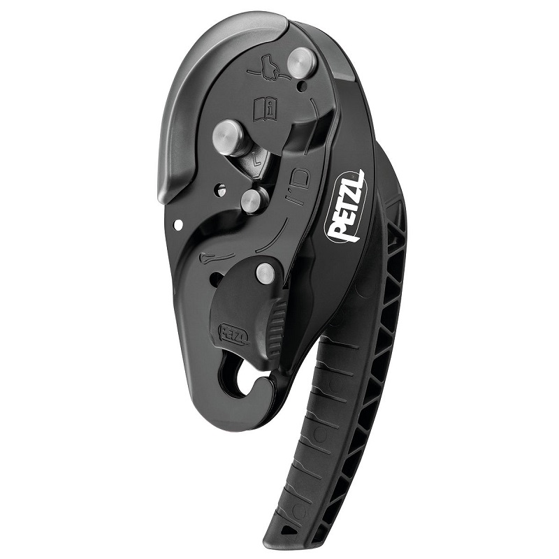 Petzl I'D L taubrems - Svart