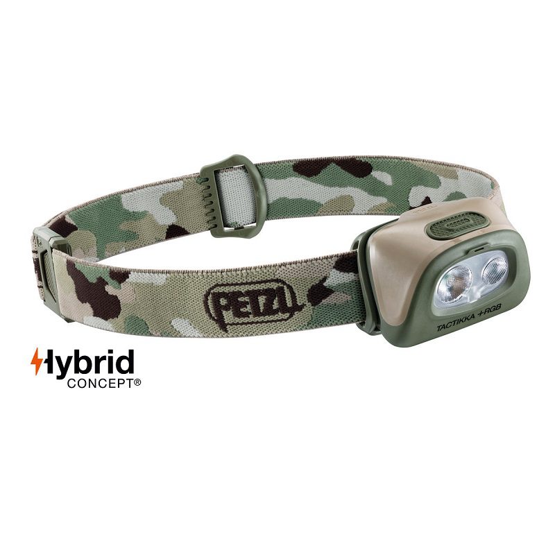 Petzl Tactikka + RGB hodelykt (UTGÅTT?)