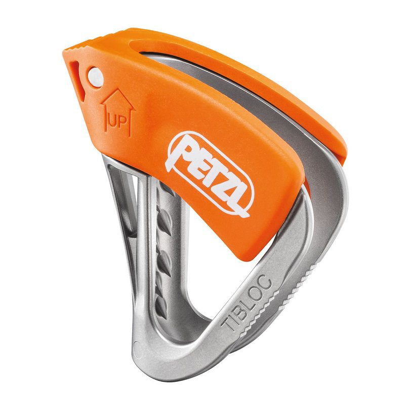 Petzl Tibloc tauklemme - Metall/orange
