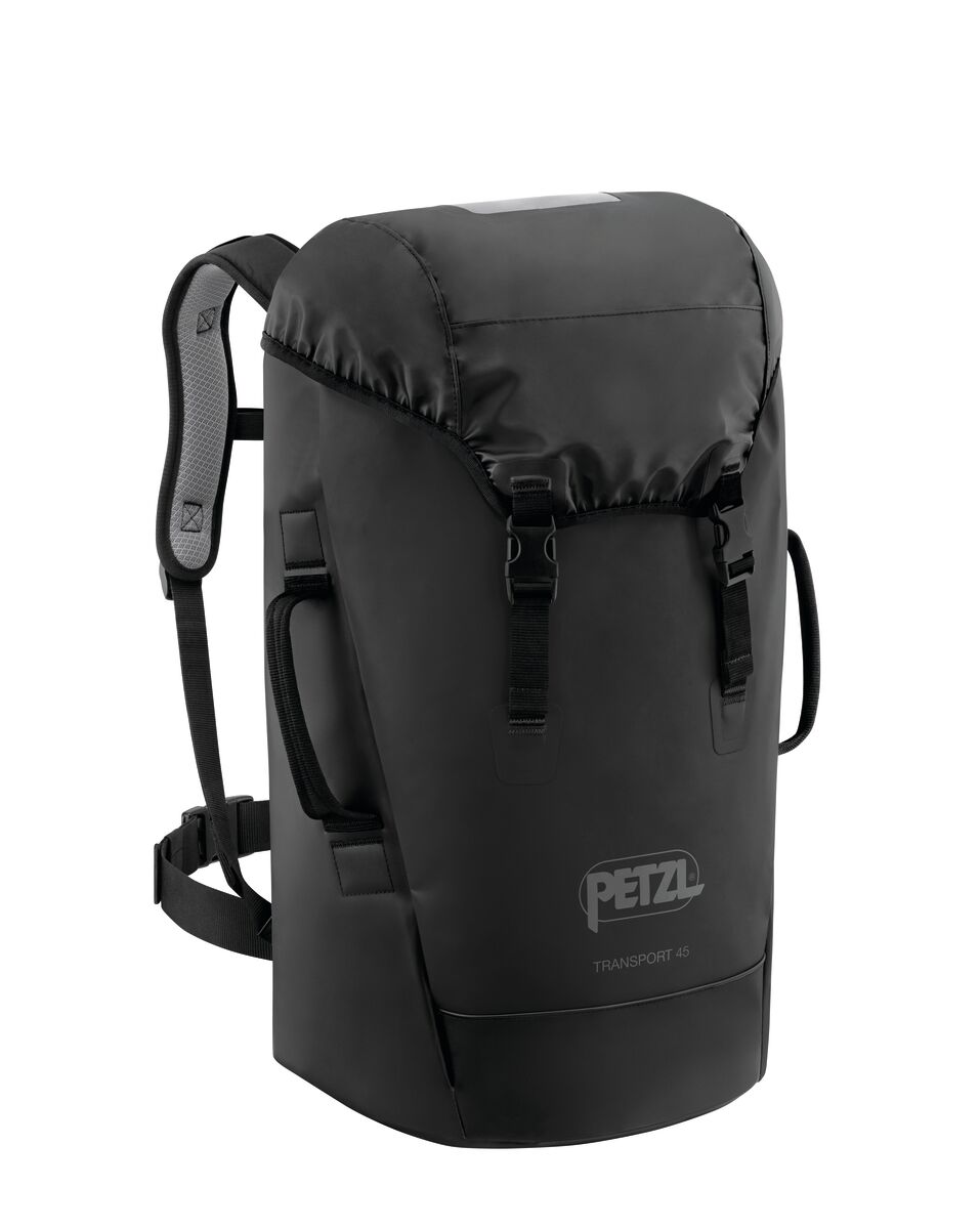 Petzl Transport tausekk - 45 L, Svart