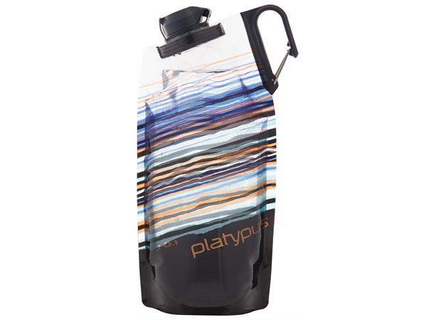 Platypus DuoLock Bottle drikkeflaske - 1l, Orange Skyline