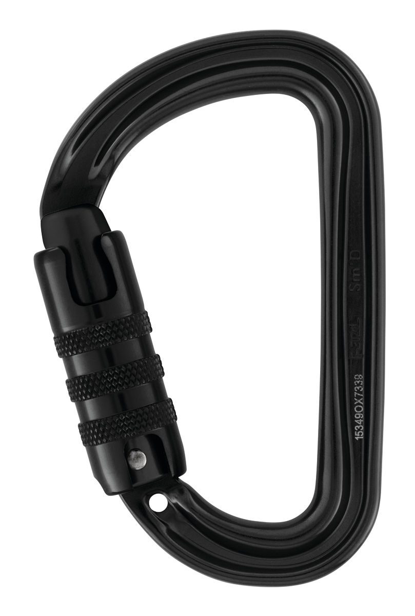 Petzl Sm'D karabin - Triact-lock, Svart