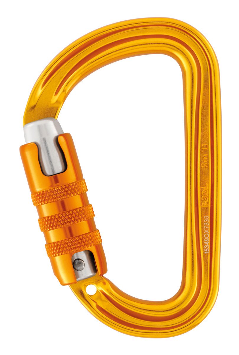 Petzl Sm'D karabin - Triact-lock, Gul