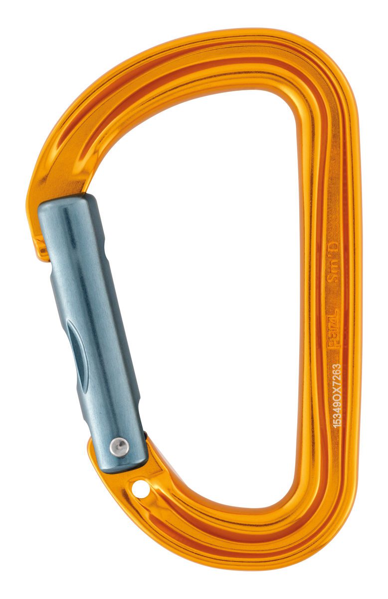 Petzl Sm'D karabin - Uten lås, Gul