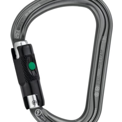 Petzl William karabin - Grå, Ball-lock