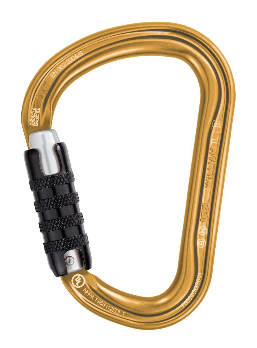 Petzl William karabin - Gull, Triact-lock
