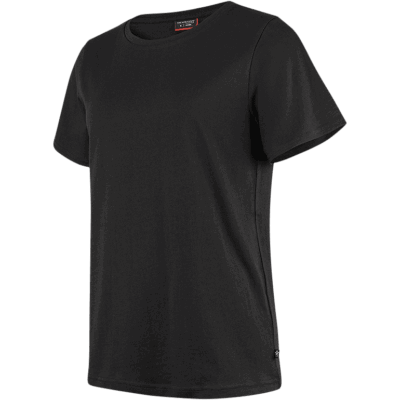 WOMENS CREW T-SHIRT BLACK