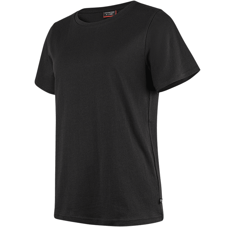 WOMENS CREW T-SHIRT BLACK