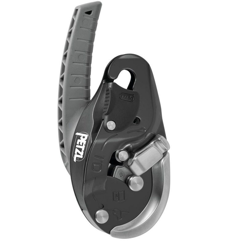 Petzl I’D Evac svart taubrems