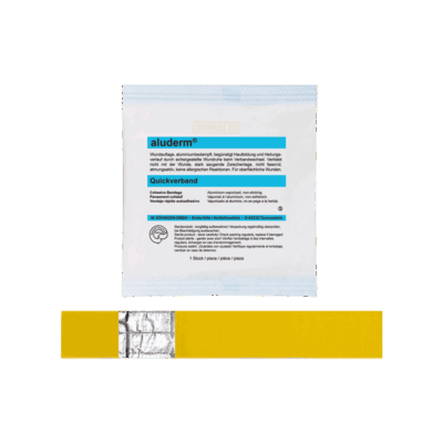 Aluderm® Quickverband Finger 4 x 4 cm 5pk
