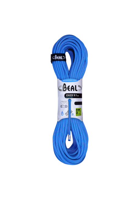 Beal Joker Golden Dry 9.1mm tau - 50m, Blå