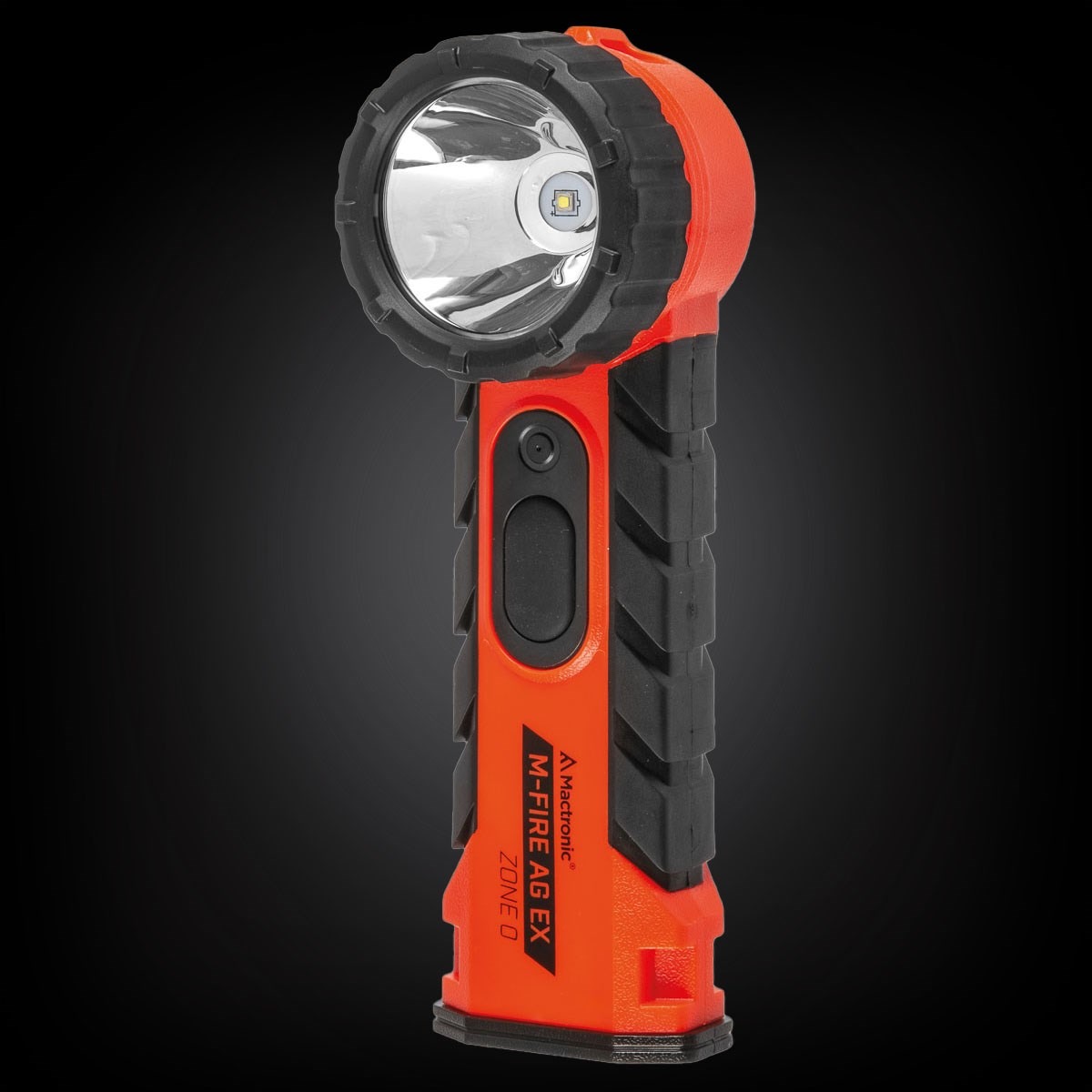 Mactronic M-FIRE AG Ex ATEX rettvinklet lommelykt, 323 lm
